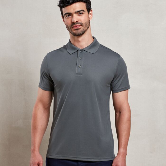 Premier Spun Dyed Recycled Polo Shirt Thumbnail