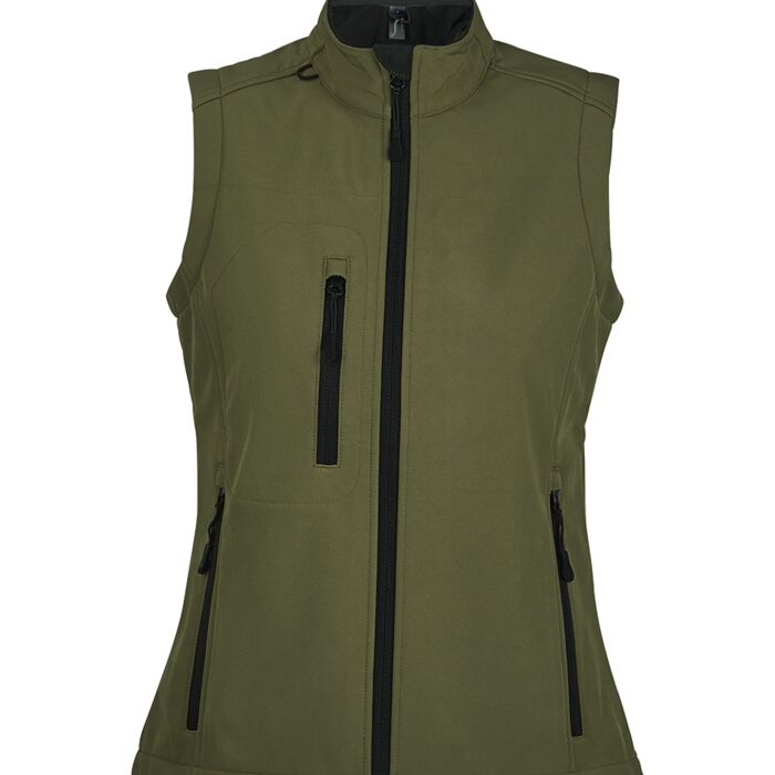 SOL'S Ladies Rallye Soft Shell Bodywarmer Thumbnail