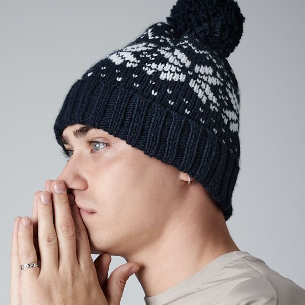 Beechfield Fair Isle Snowstar® Beanie Thumbnail