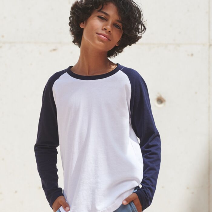 SF Clothing Kids Long Sleeve Baseball T-Shirt Thumbnail