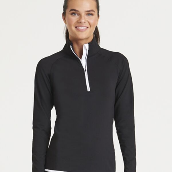 AWDis Ladies Cool Half Zip Sweat Top Thumbnail