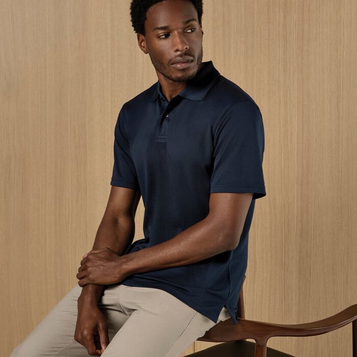Regular fit Superwash® 60° piqué polo with Cooltex® plus Thumbnail