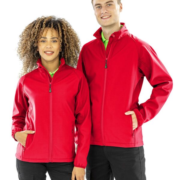 Men's recycled 2-layer printable softshell jacket Thumbnail