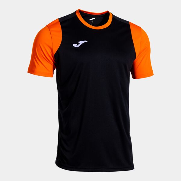 FINAL BASKET II SHORT SLEEVE T-SHIRT BLACK ORANGE Thumbnail