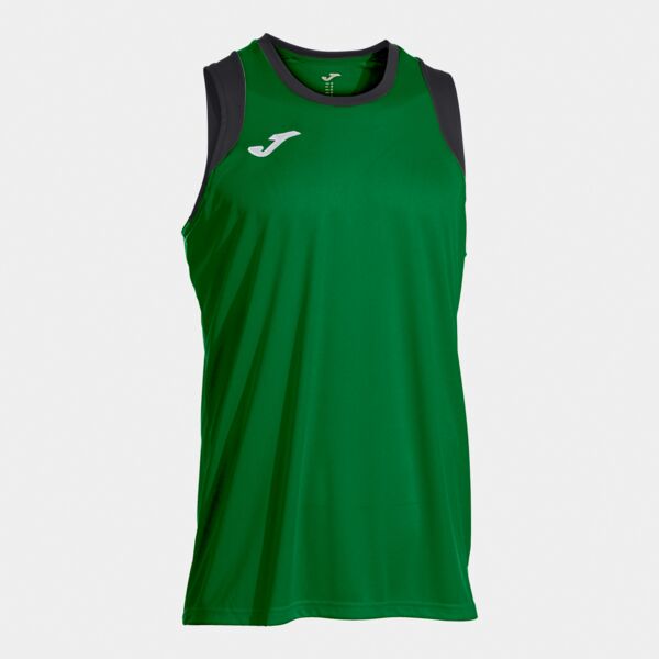 FINAL BASKET III SLEEVELESS SHIRT GREEN BLACK Thumbnail