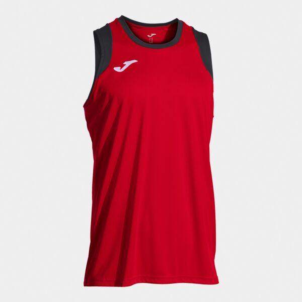 FINAL BASKET III SLEEVELESS SHIRT RED BLACK Thumbnail
