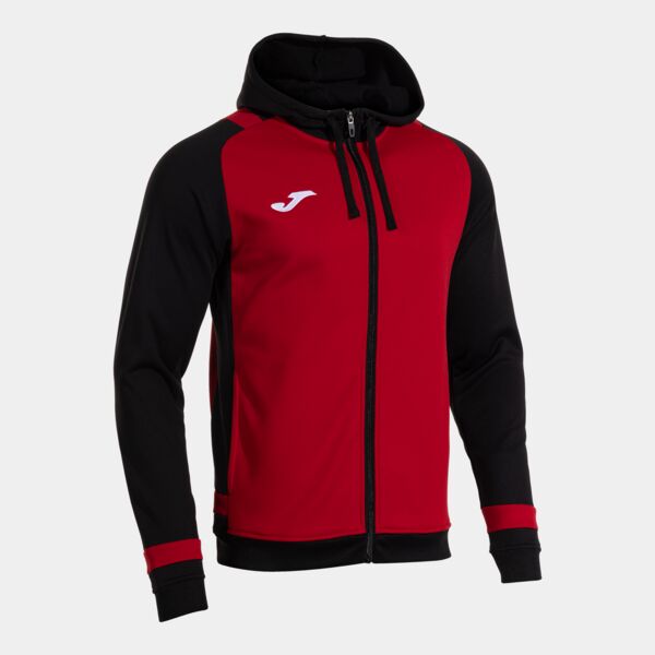 PHOENIX III ZIP-UP HOODIE RED BLACK Thumbnail