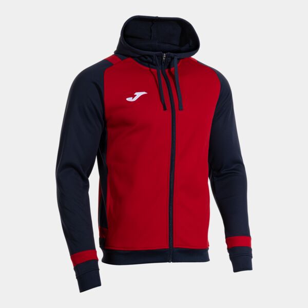 PHOENIX III ZIP-UP HOODIE RED NAVY BLUE Thumbnail
