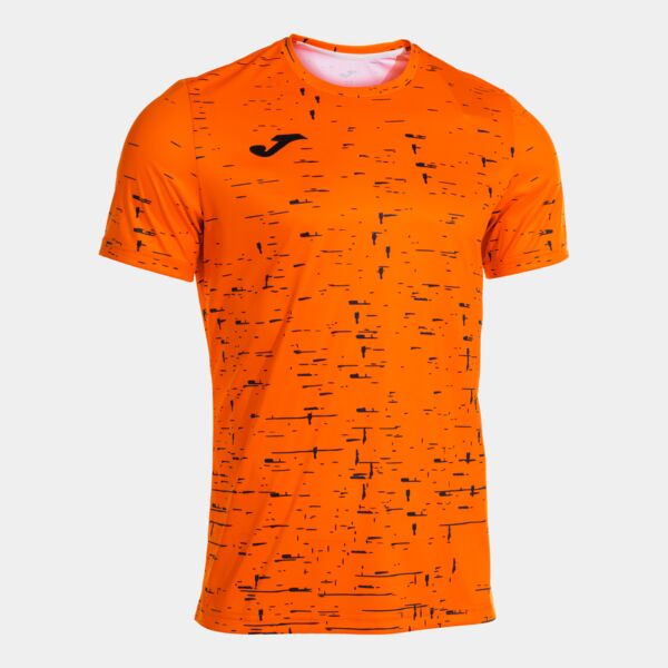 PERFORMANCE SHORT SLEEVE T-SHIRT ORANGE BLACK Thumbnail