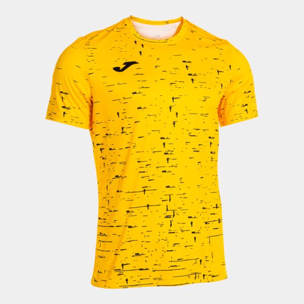 PERFORMANCE SHORT SLEEVE T-SHIRT YELLOW BLACK Thumbnail