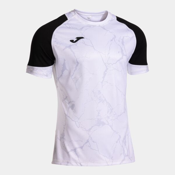 PERFORMANCE HANDBALL SHORT SLEEVE T-SHIRT WHITE BLACK Thumbnail