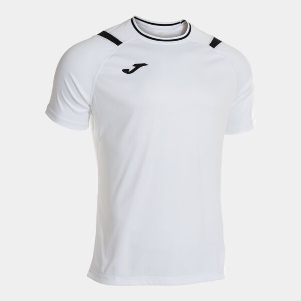PERFORMANCE SHORT SLEEVE T-SHIRT WHITE BLACK Thumbnail