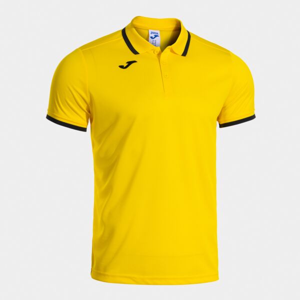 COMBI PREMIUM SHORT SLEEVE POLO YELLOW BLACK Thumbnail