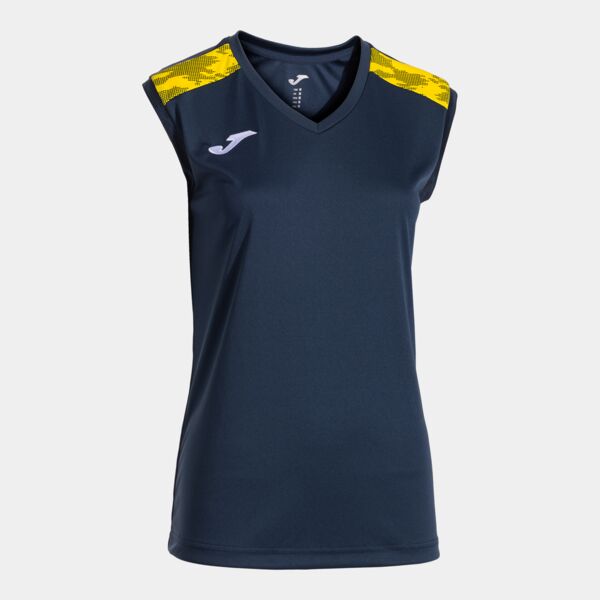 CHAMPIONSHIP VIII SLEEVELESS SHIRT NAVY BLUE YELLOW Thumbnail
