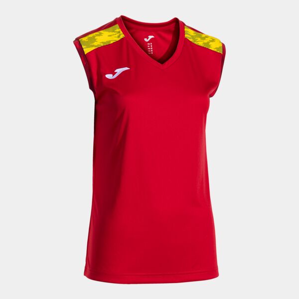 CHAMPIONSHIP VIII SLEEVELESS SHIRT RED YELLOW Thumbnail