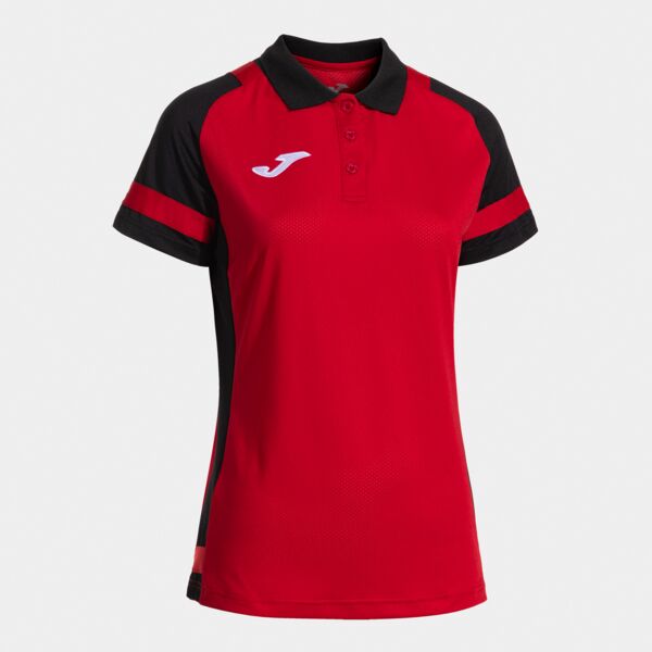 PHOENIX III SHORT SLEEVE POLO RED BLACK Thumbnail