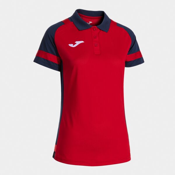 PHOENIX III SHORT SLEEVE POLO RED NAVY BLUE Thumbnail