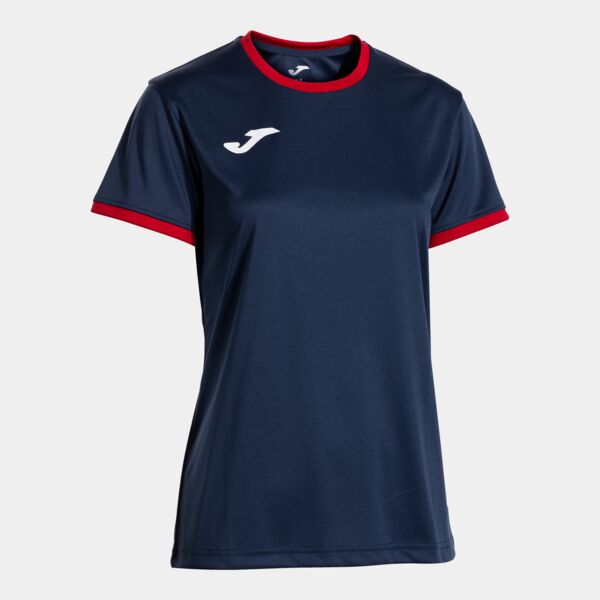 COMBI PREMIUM SHORT SLEEVE T-SHIRT NAVY BLUE RED Thumbnail