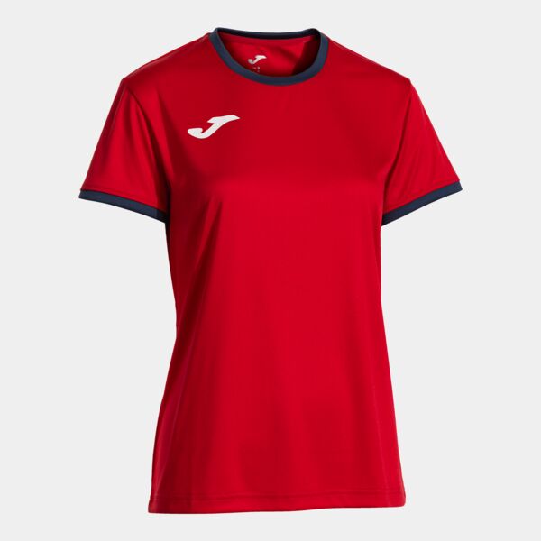 COMBI PREMIUM SHORT SLEEVE T-SHIRT RED NAVY BLUE Thumbnail