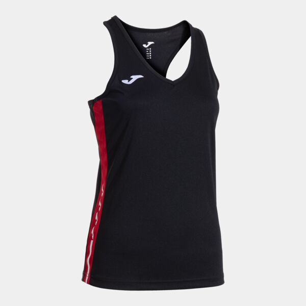 OLIMPIADA TANK TOP BLACK RED Thumbnail