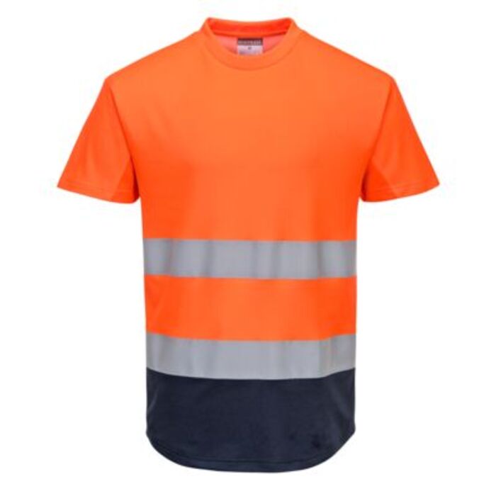 Hi-Vis Contrast Mesh Insert T-Shirt S/S  Thumbnail
