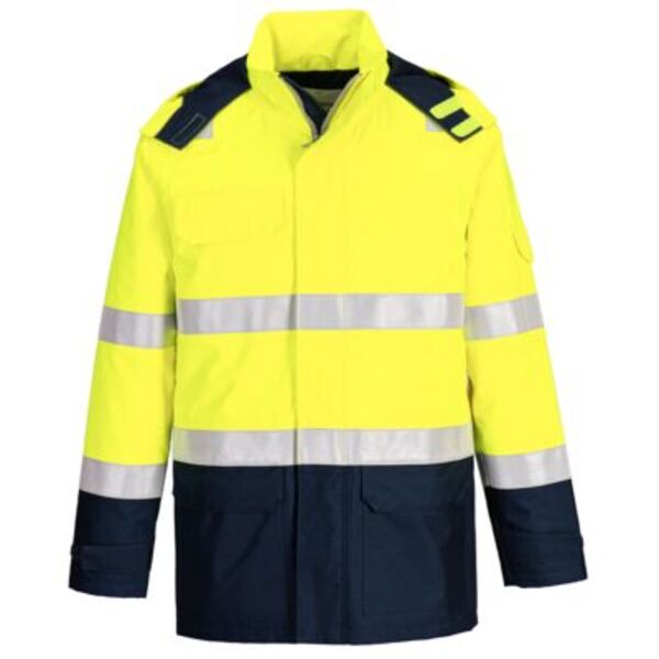 Bizflame Rain+ Hi-Vis Multi-Norm Contrast FR Jacket Thumbnail