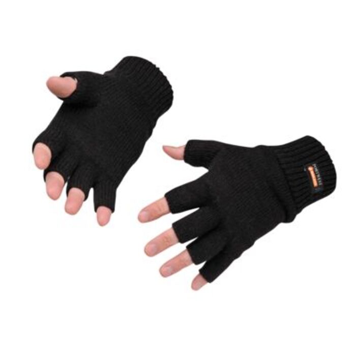 Insulated Fingerless Knit Glove Thumbnail