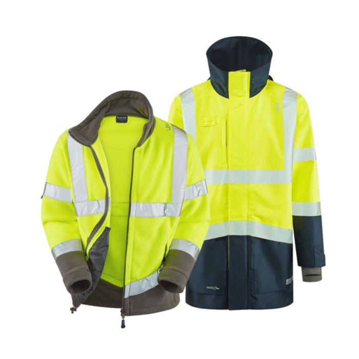 CLOVELLY + HARTLAND Leo 3-in-1 Anorak + Fleece Jacket Thumbnail