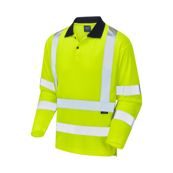 SWIMBRIDGE Leo EcoViz Comfort Sleeved Polo Shirt Thumbnail
