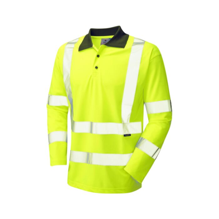 WOOLSERY Leo EcoViz Performance Sleeved Polo Shirt Thumbnail