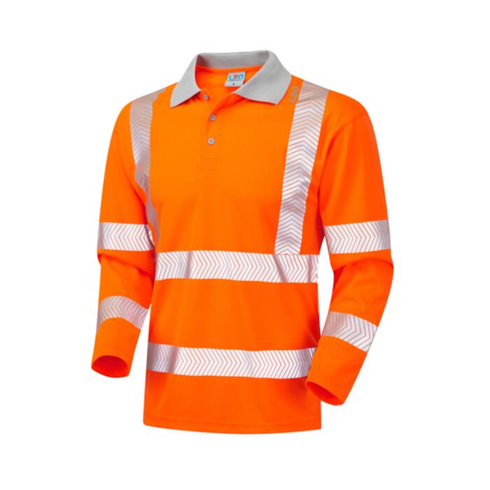 BARRICANE Leo EcoViz Performance+ Sleeved Polo Shirt Thumbnail