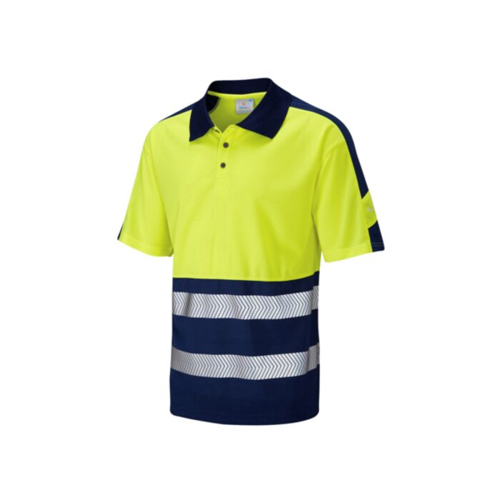 WATERSMEET Leo EcoViz Performance+ Dual Colour Polo Shirt Thumbnail