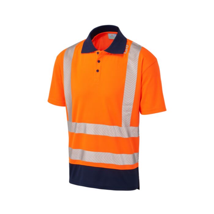 MORTEHOE Leo EcoViz Performance+ Dual Colour Polo Shirt Thumbnail