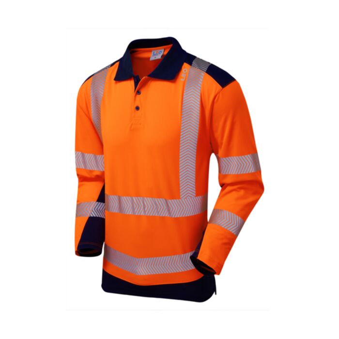 WRINGCLIFF Leo EcoViz Performance+ Dual Colour Polo Shirt Thumbnail