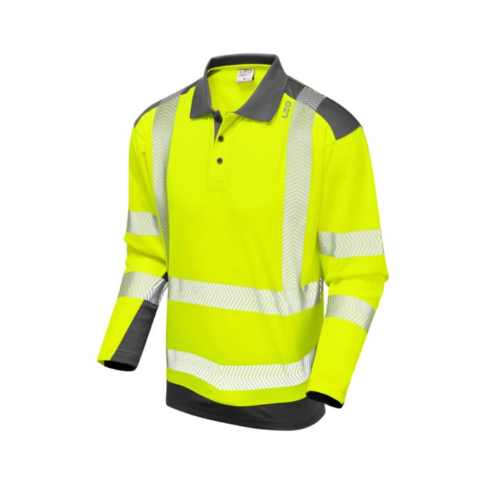 WRINGCLIFF Leo EcoViz Performance+ Dual Colour Polo Shirt Thumbnail