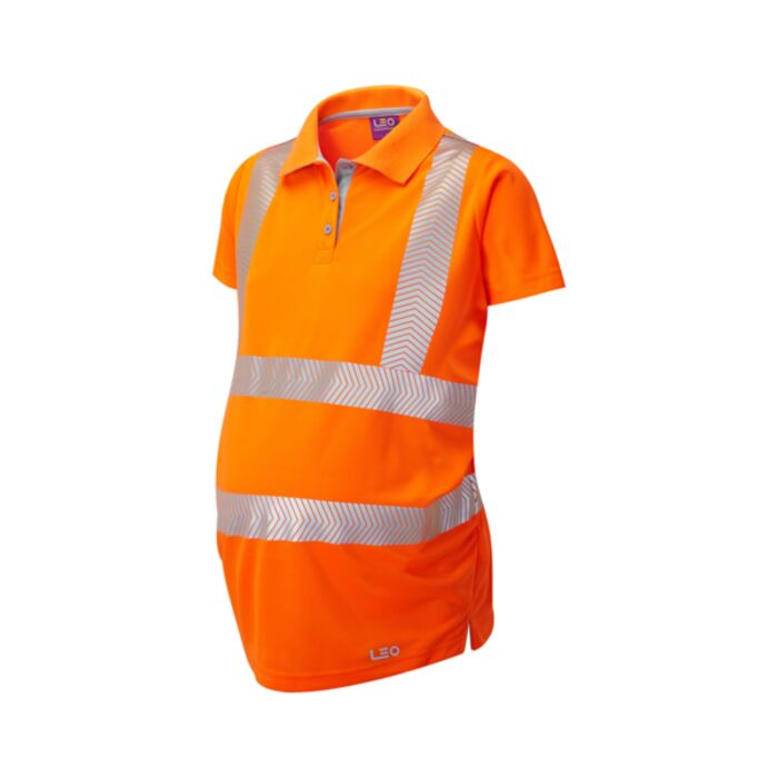 LOVACOTT Leo EcoViz Performance+ Maternity Polo Shirt Thumbnail