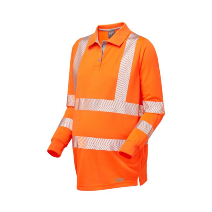 YARNACOTT Leo EcoViz Performance+ Maternity Sleeved Polo Shi Thumbnail