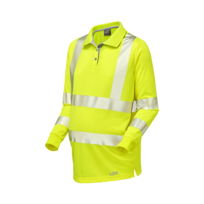 YARNACOTT Leo EcoViz Performance+ Maternity Sleeved Polo Shi Thumbnail