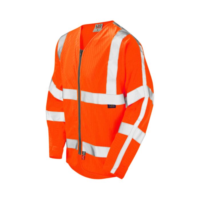 HUISH Leo EcoViz LFS/AS Sleeved Zip Waistcoat (EN 14116 & EN Thumbnail