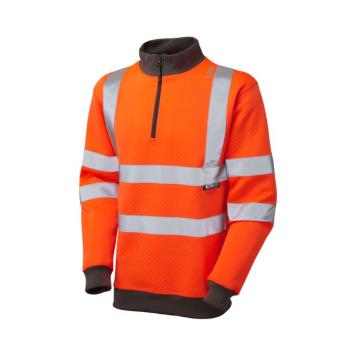 BRYNSWORTHY Leo EcoViz 1/4 Zip Sweatshirt Thumbnail