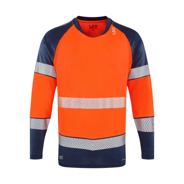 RUDA Leo EcoViz Performance+ Dual Colour Long Sleeve T-Shirt Thumbnail