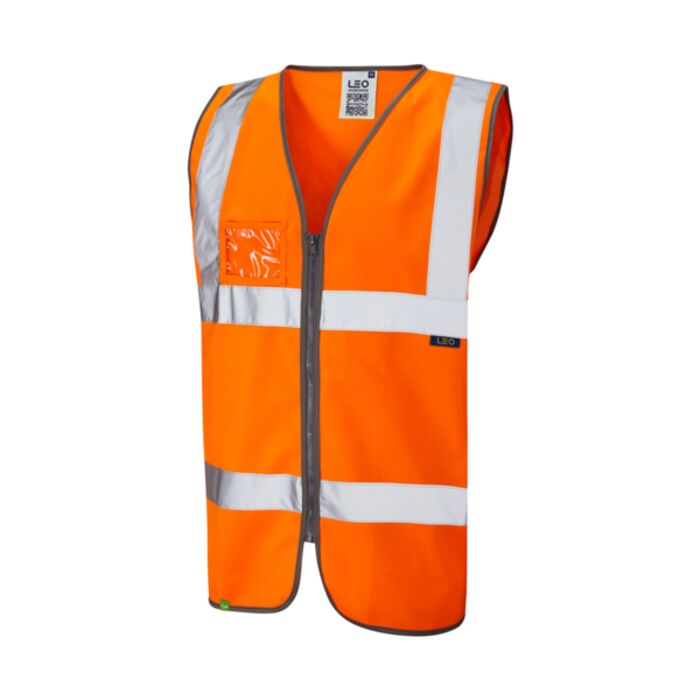 RUMSAM Leo EcoViz Zipped Waistcoat with ID Pocket Thumbnail