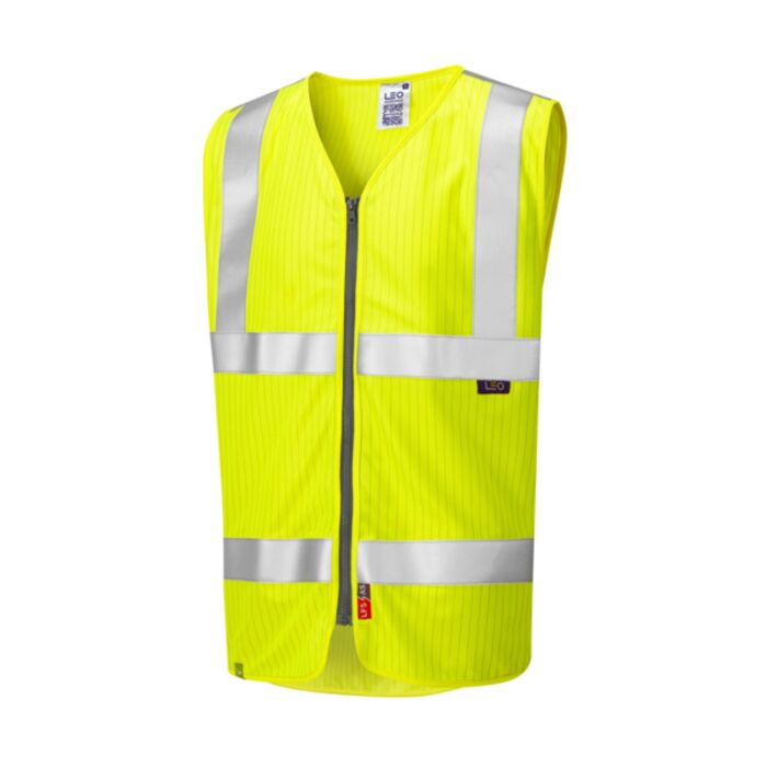 JACOBSTOWE Leo EcoViz LFS/AS Zip Waistcoat (EN 14116 & EN 11 Thumbnail