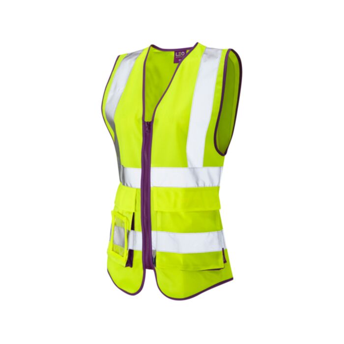 LYNMOUTH ISO 20471 Cl 2 Superior Womens Waistcoat Thumbnail