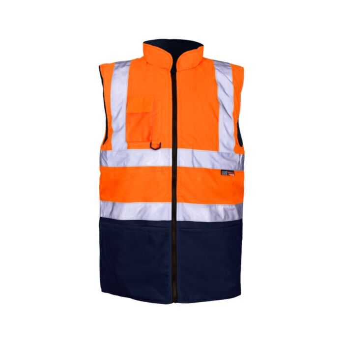 Supertouch Orange/Navy 2 Tone Bodywarmer Thumbnail