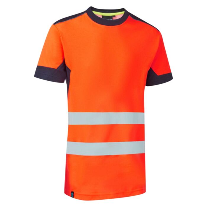 System Hi-Vis Eco CottonCool Orange T-Shirt Thumbnail