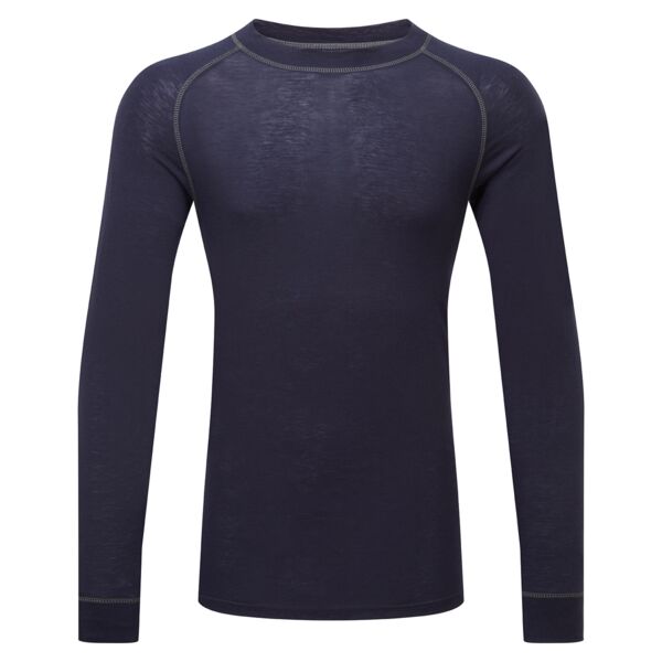 System Merino Wool Base Navy Layer Top  Thumbnail