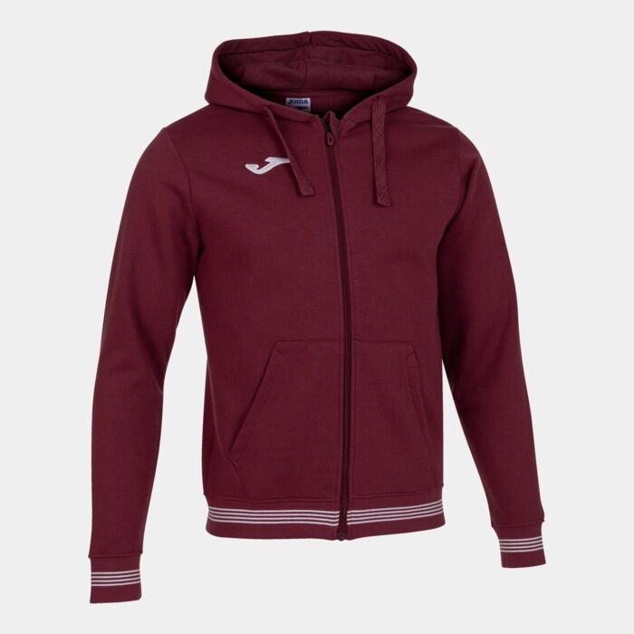 BURGUNDY CAMPUS III HOODED JACKET Thumbnail