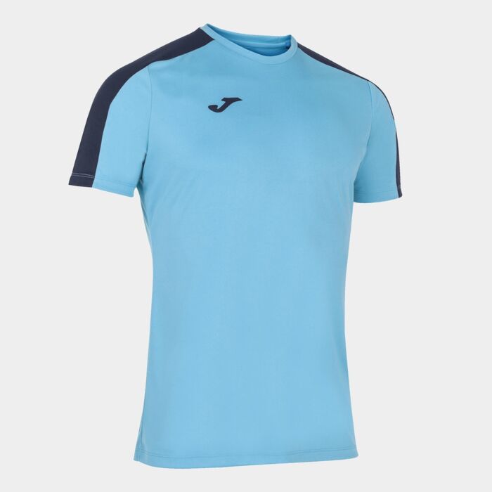 FLUORESCENT TURQUOISE BLUE-NAVY BLUE ACADEMY T-SHIRT M/C Thumbnail