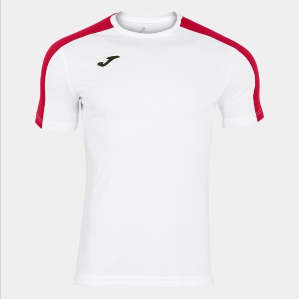 ACADEMY SHORT SLEEVE T-SHIRT WHITE RED Thumbnail
